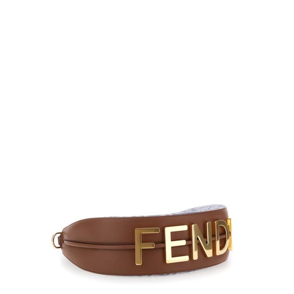 Fendi Women Fendigraphy Denim Embroidrey - Picture 5 of 6